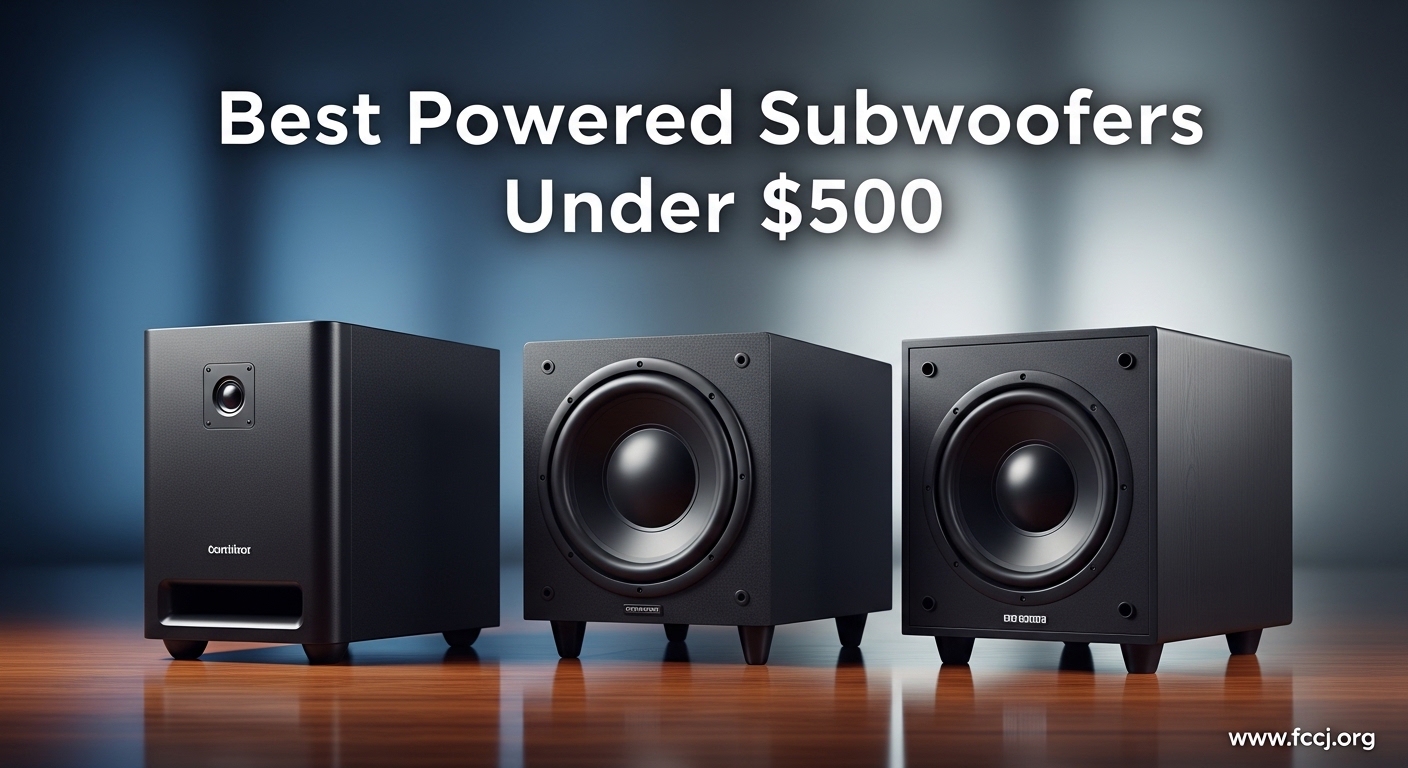 Best Powered Subwoofers Under $500