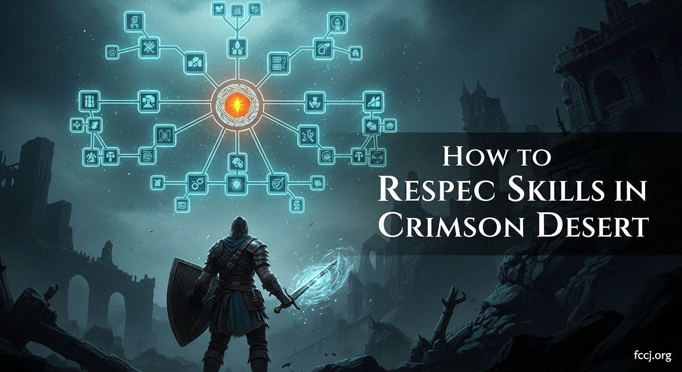 How to Respec Skills in Crimson Desert