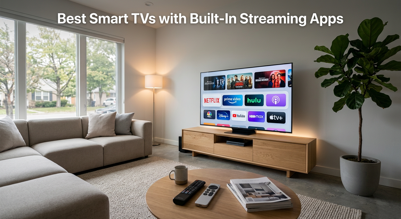 Best Smart TVs with Built-In Streaming Apps