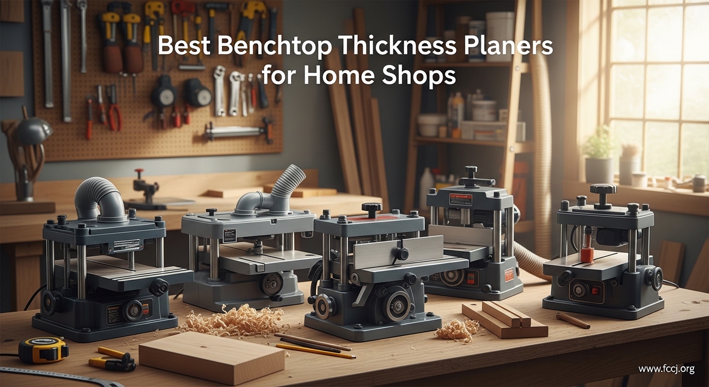 Best Benchtop Thickness Planers for Home Shops
