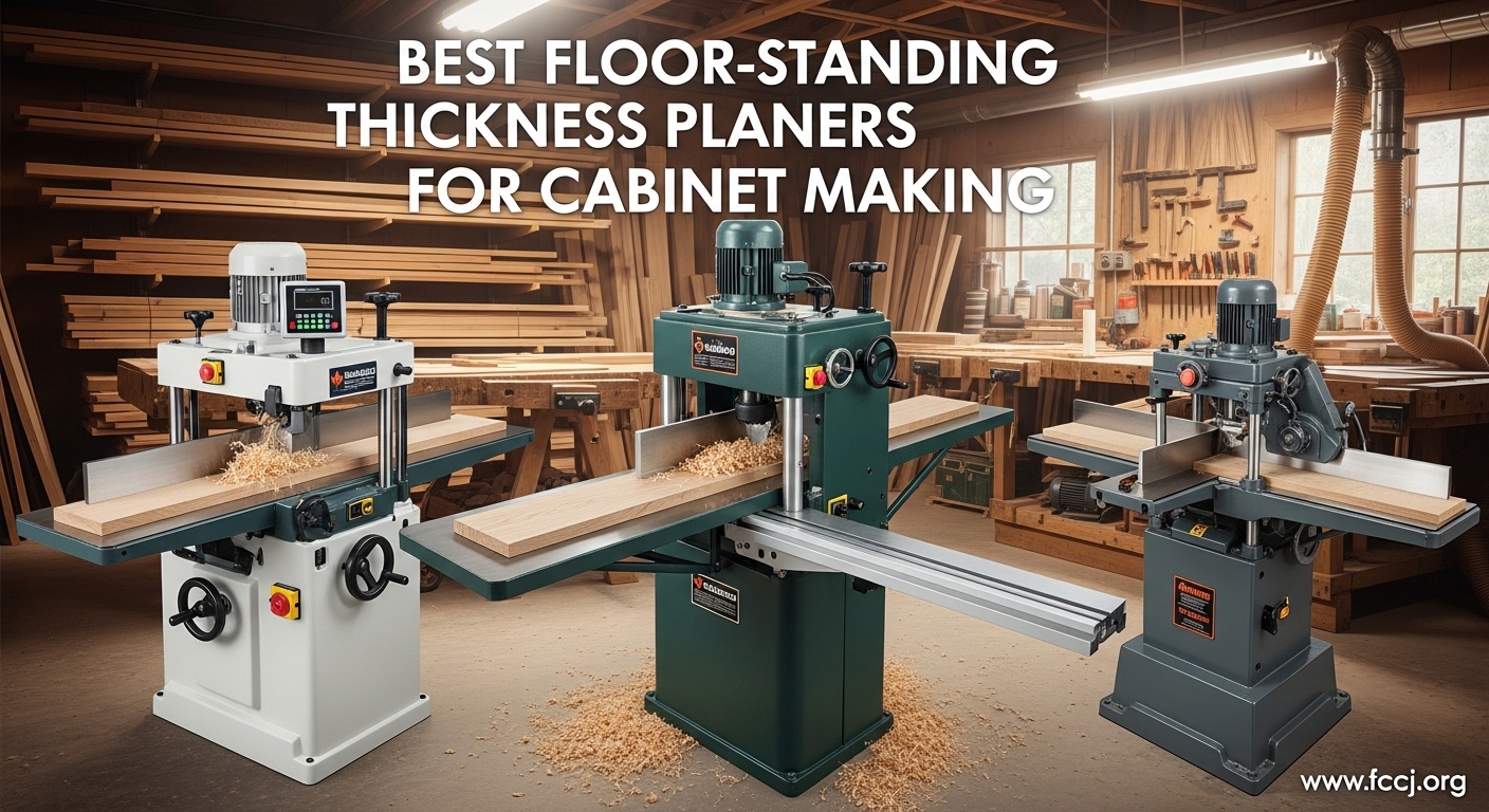 Best Floor-Standing Thickness Planers for Cabinet Making