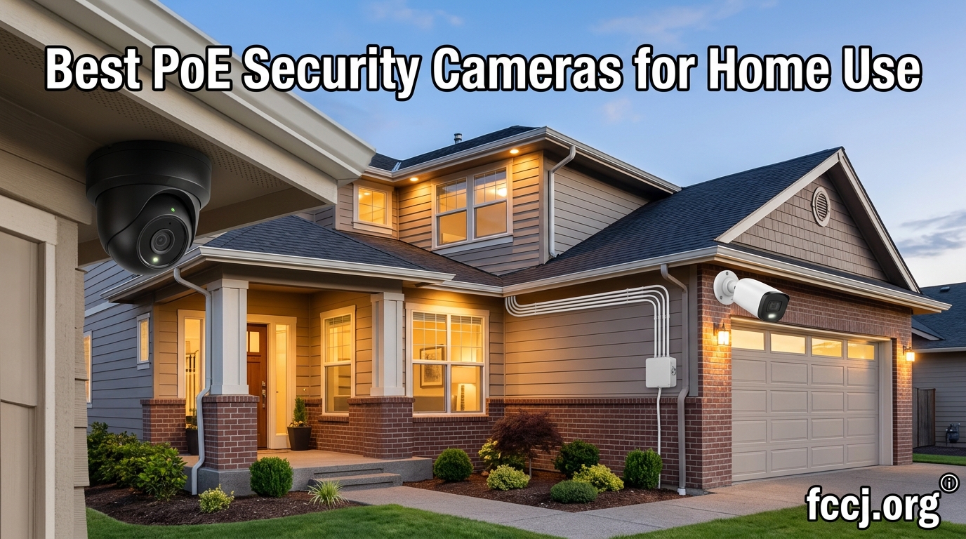Best PoE Security Cameras for Home Use