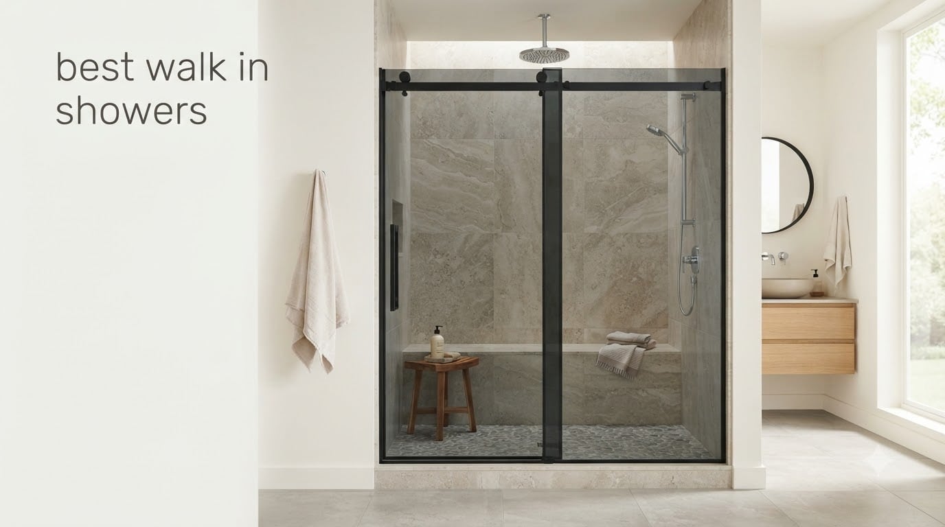 best walk in showers
