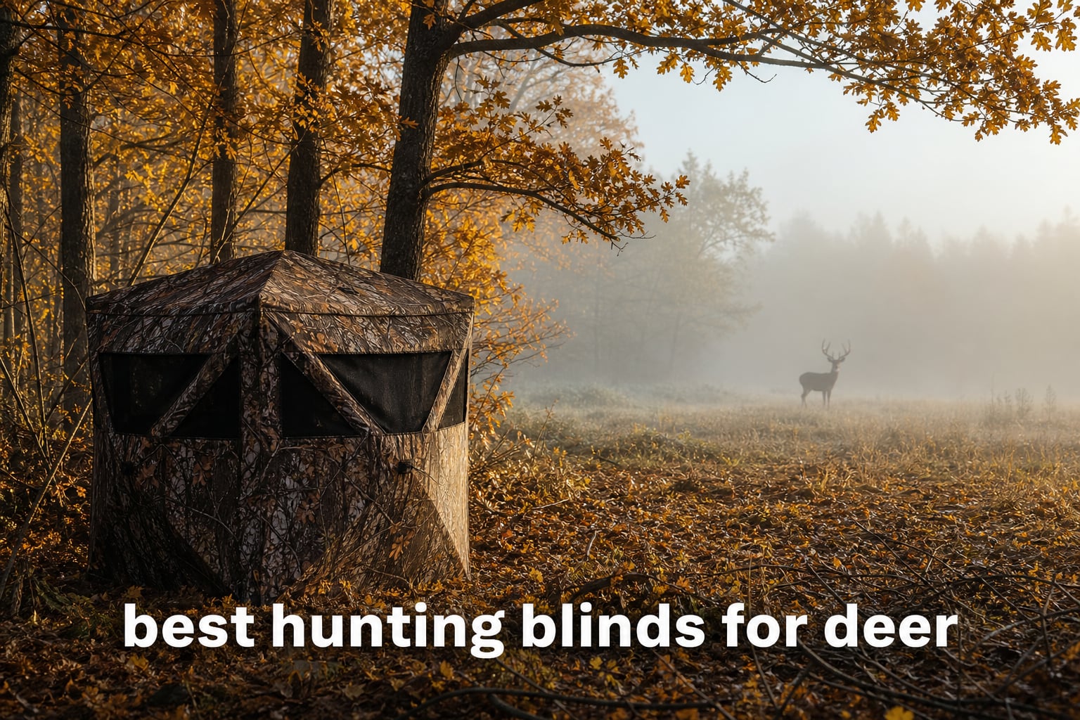best hunting blinds for deer