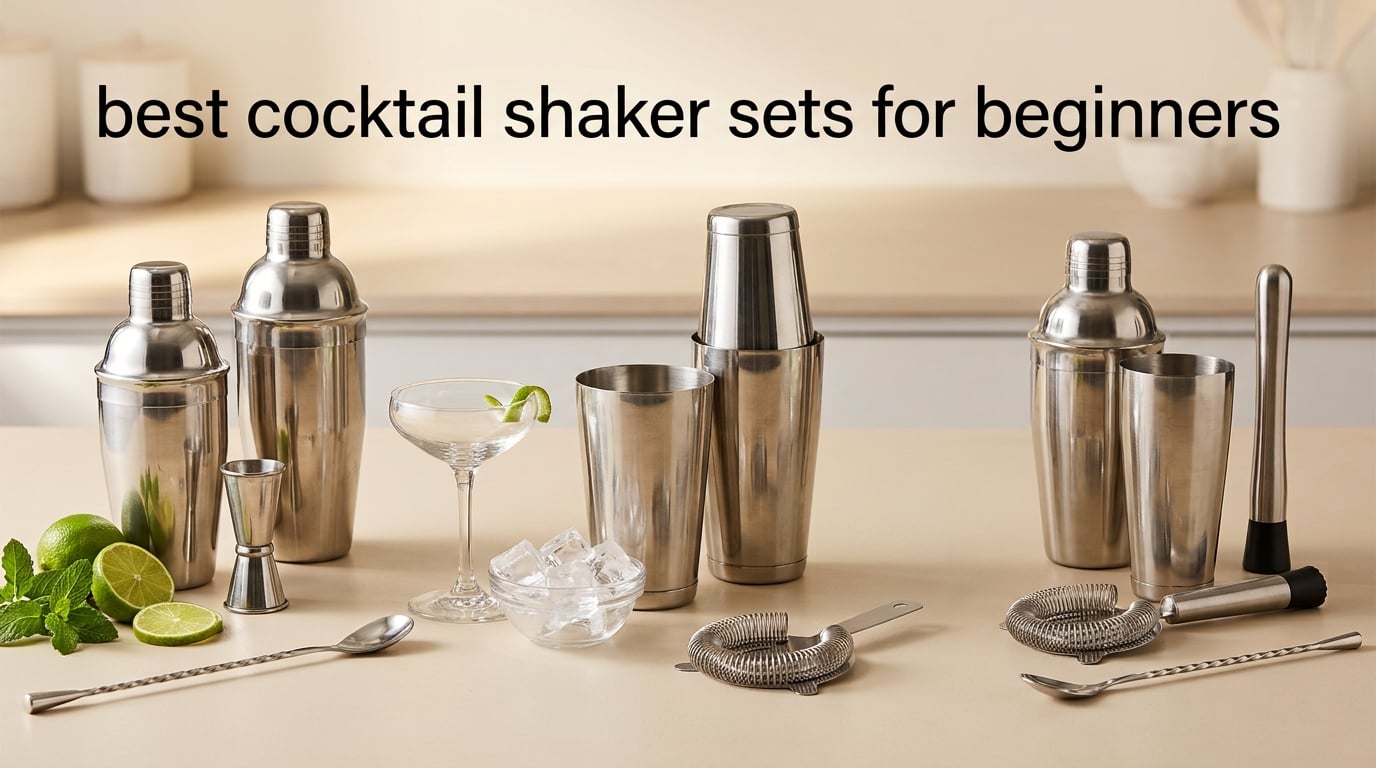 best cocktail shaker sets for beginners