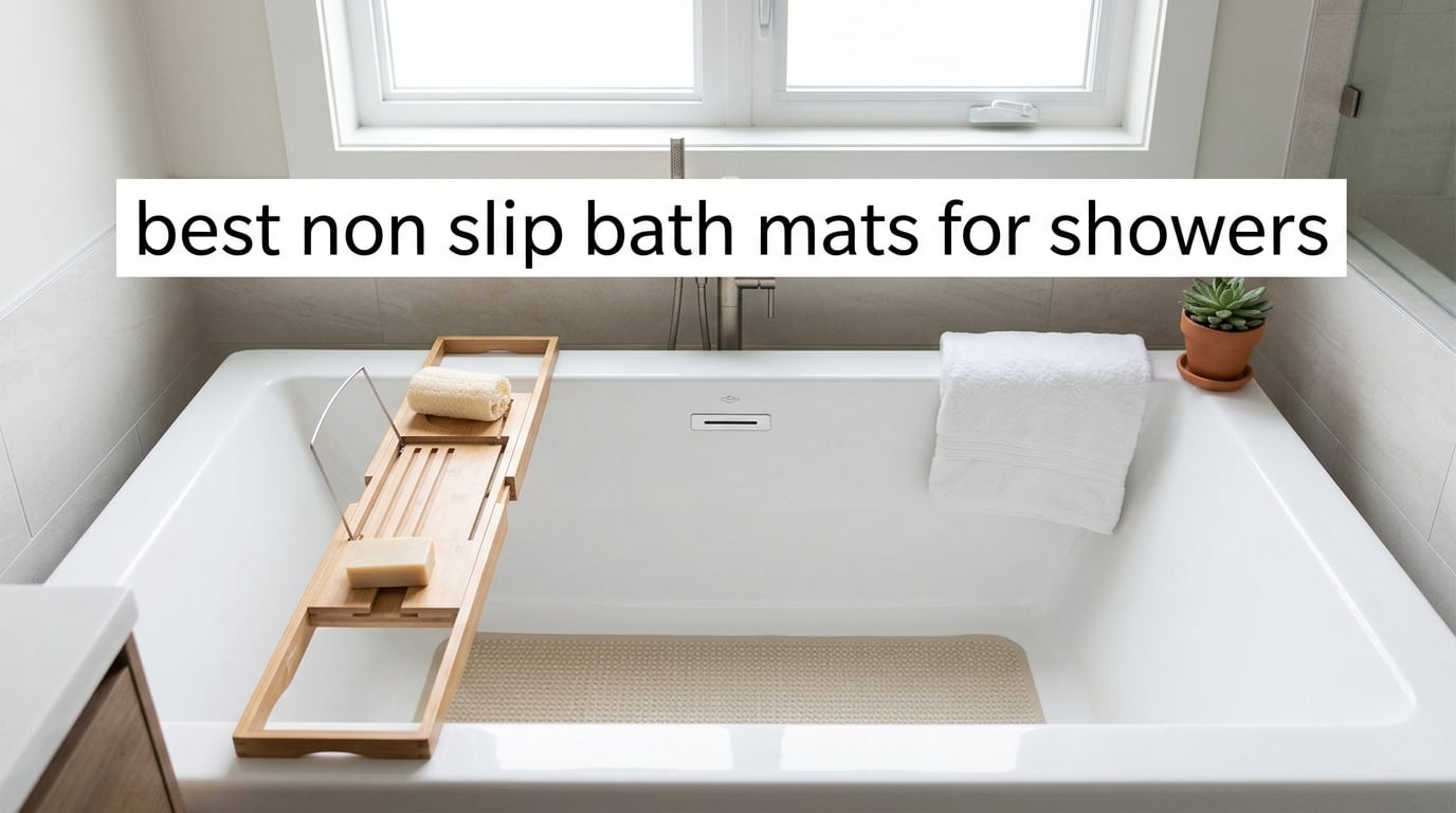 best non slip bath mats for showers