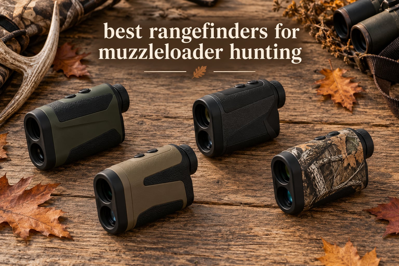 best rangefinders for muzzleloader hunting