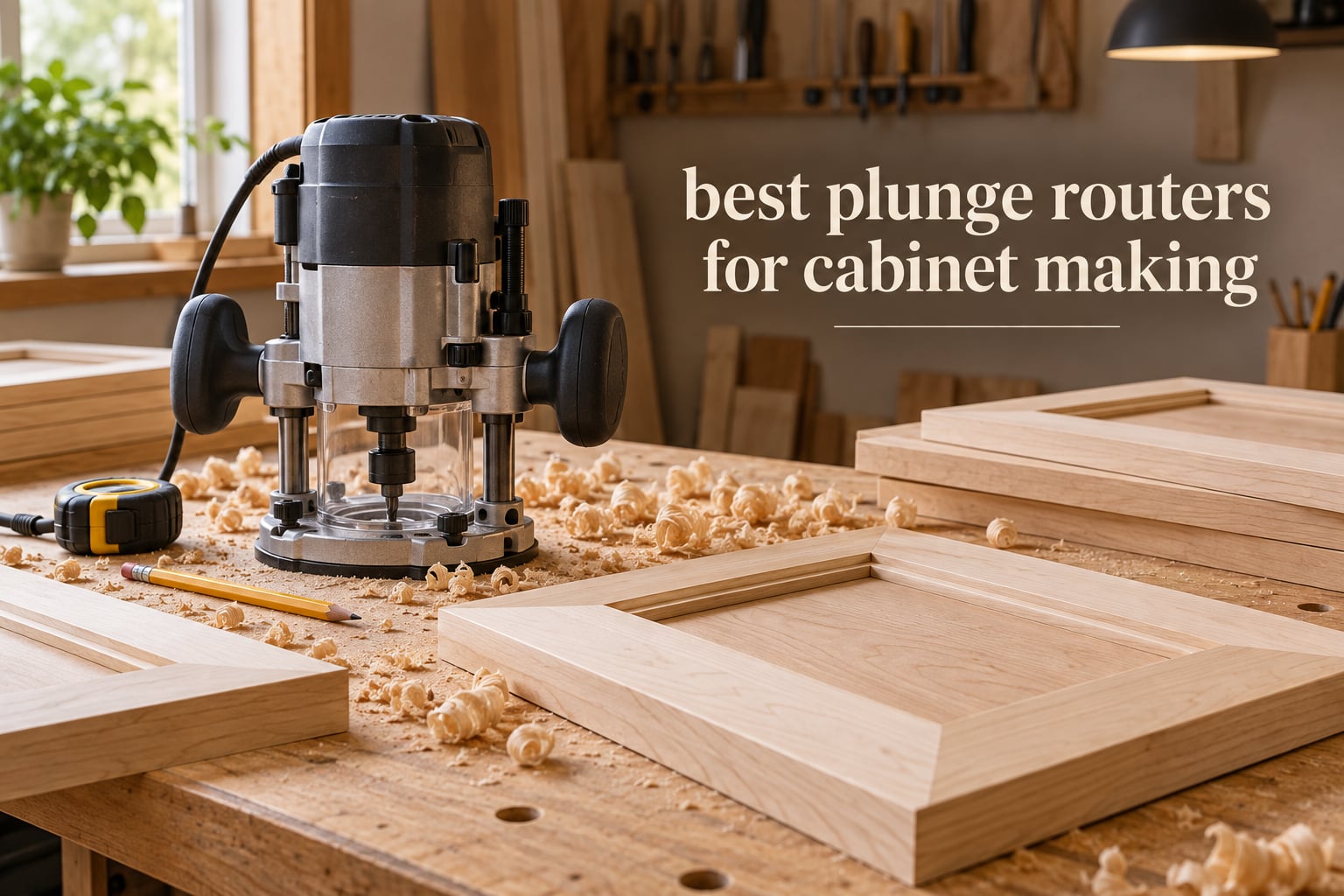 best plunge routers for cabinet making