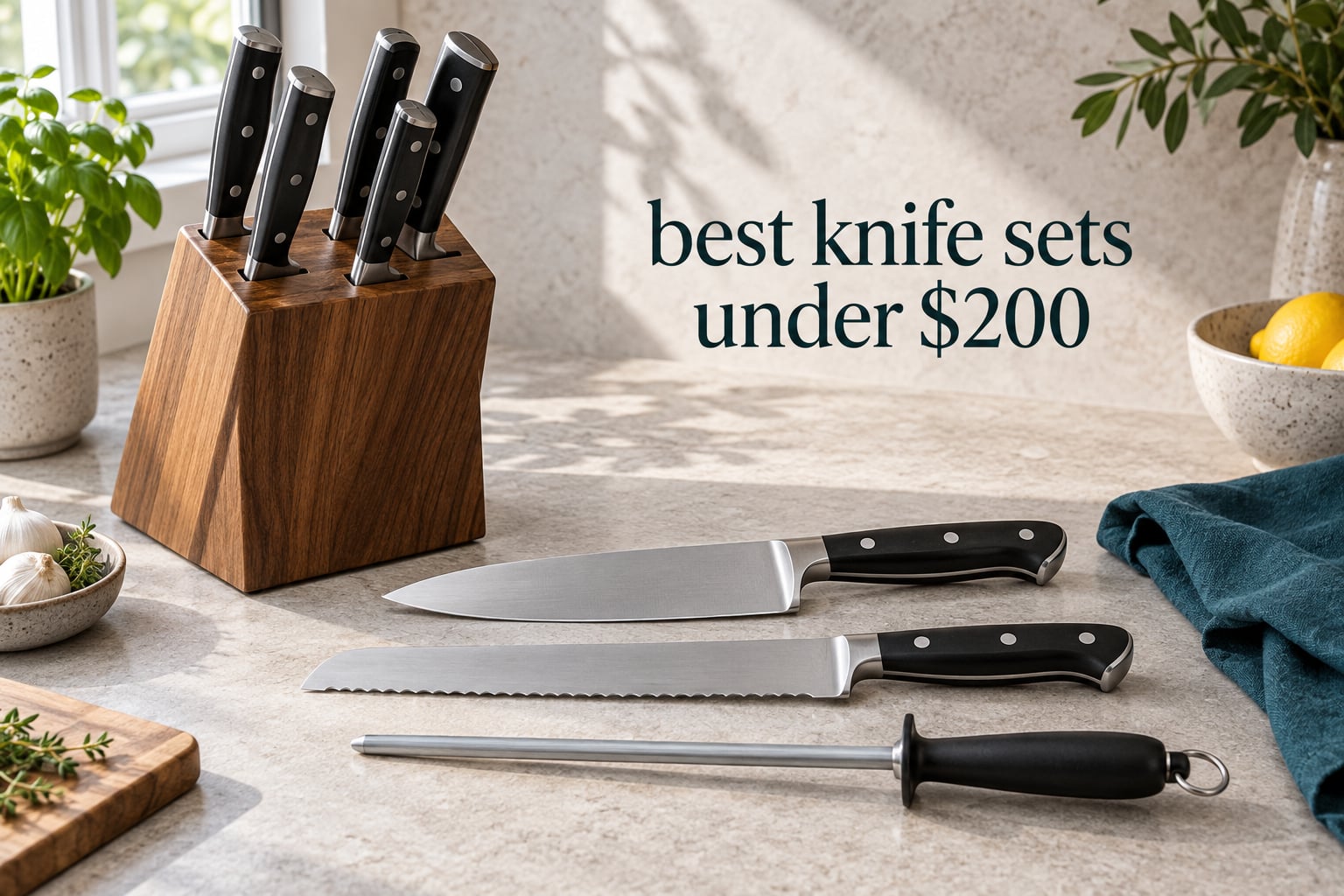 best knife sets under $200