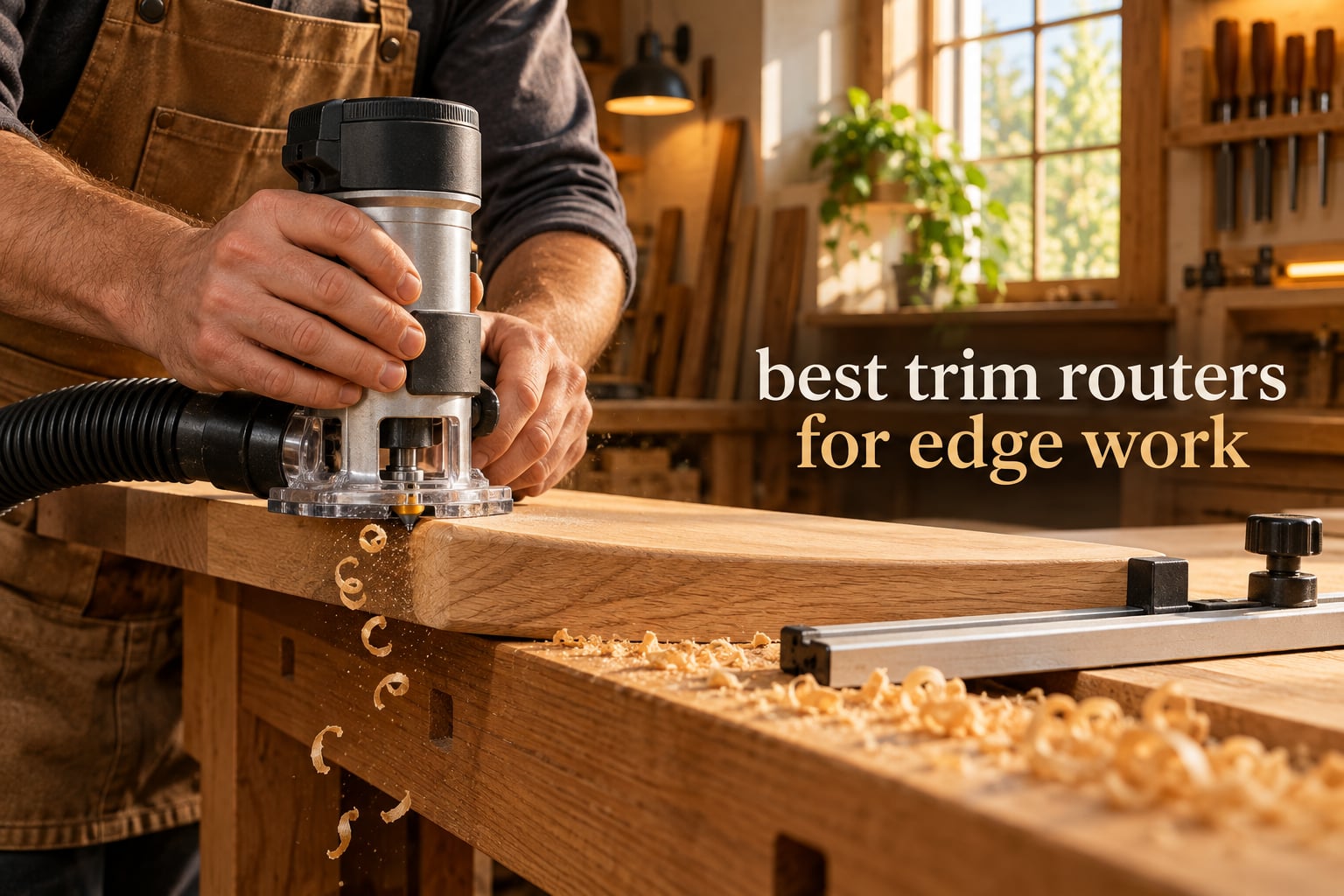 best trim routers for edge work