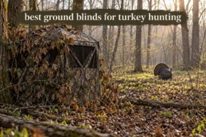 best ground blinds for turkey hunting