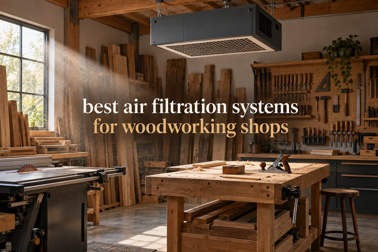 best air filtration systems for woodworking shops