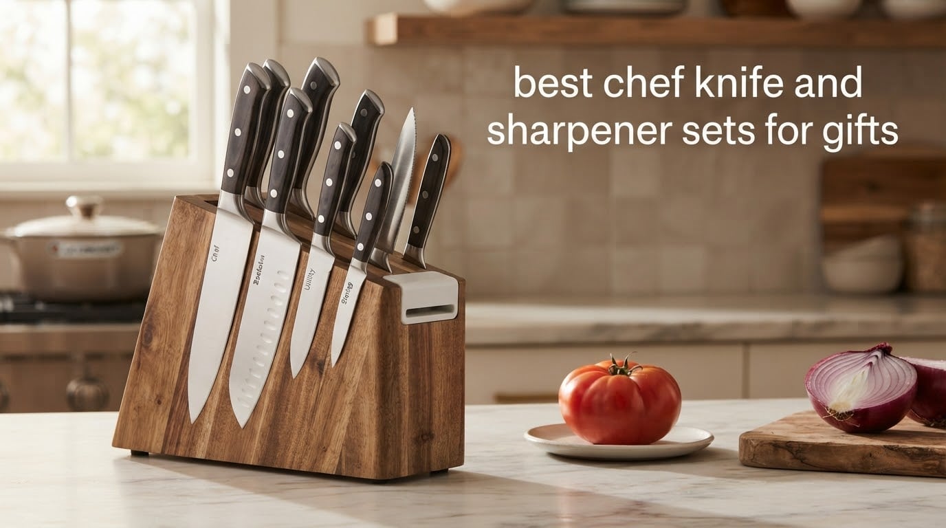 best chef knife and sharpener sets for gifts
