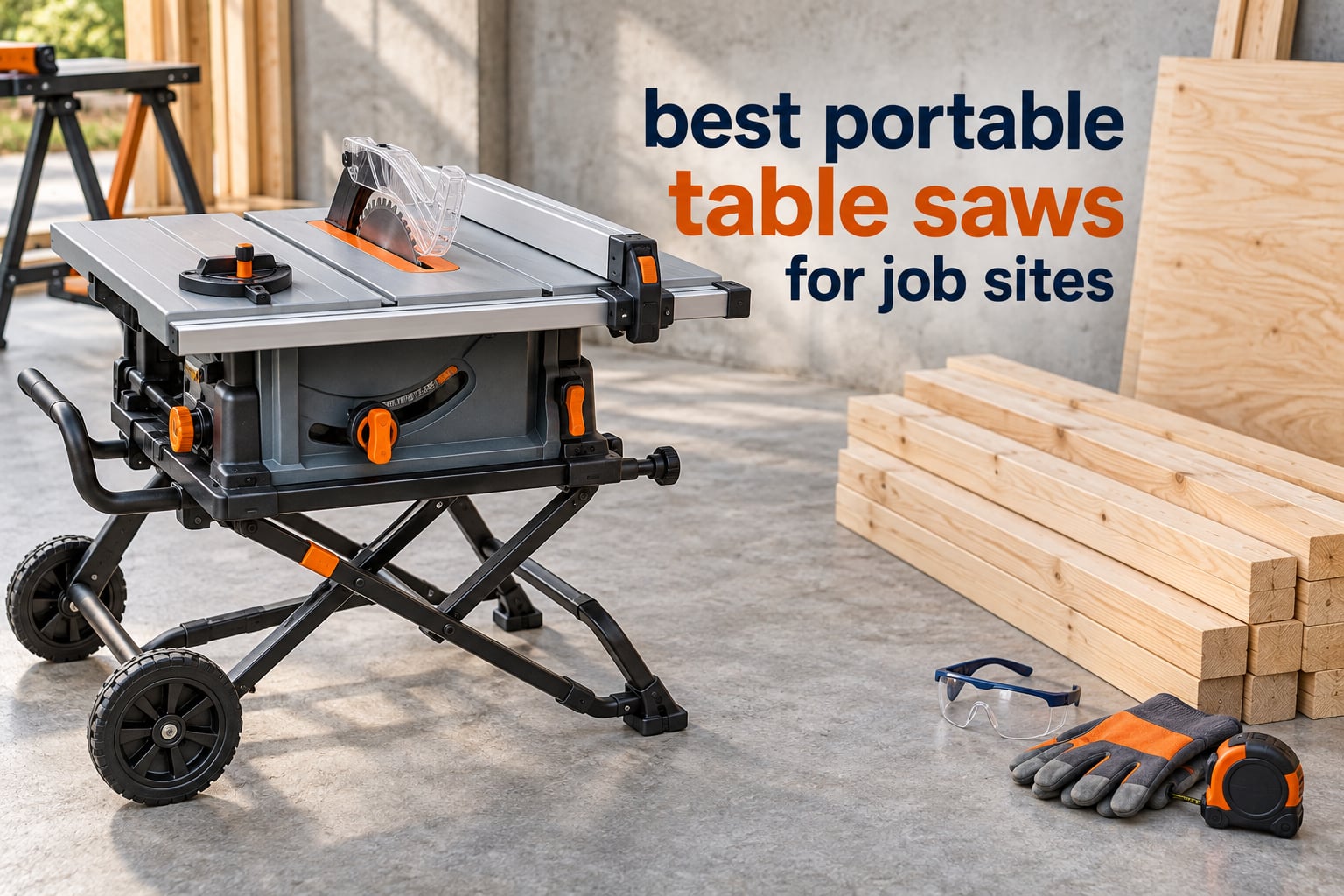 best portable table saws for job sites