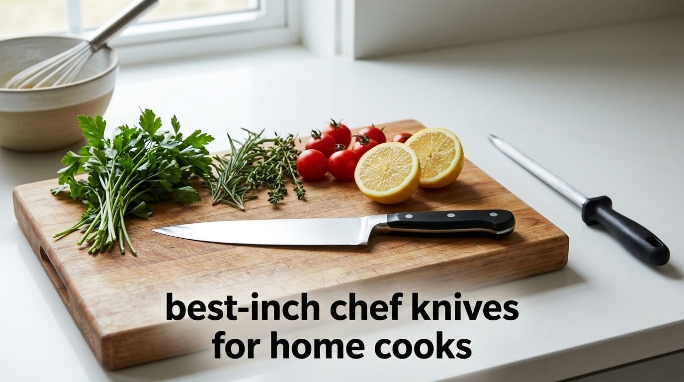 best 8-inch chef knives for home cooks