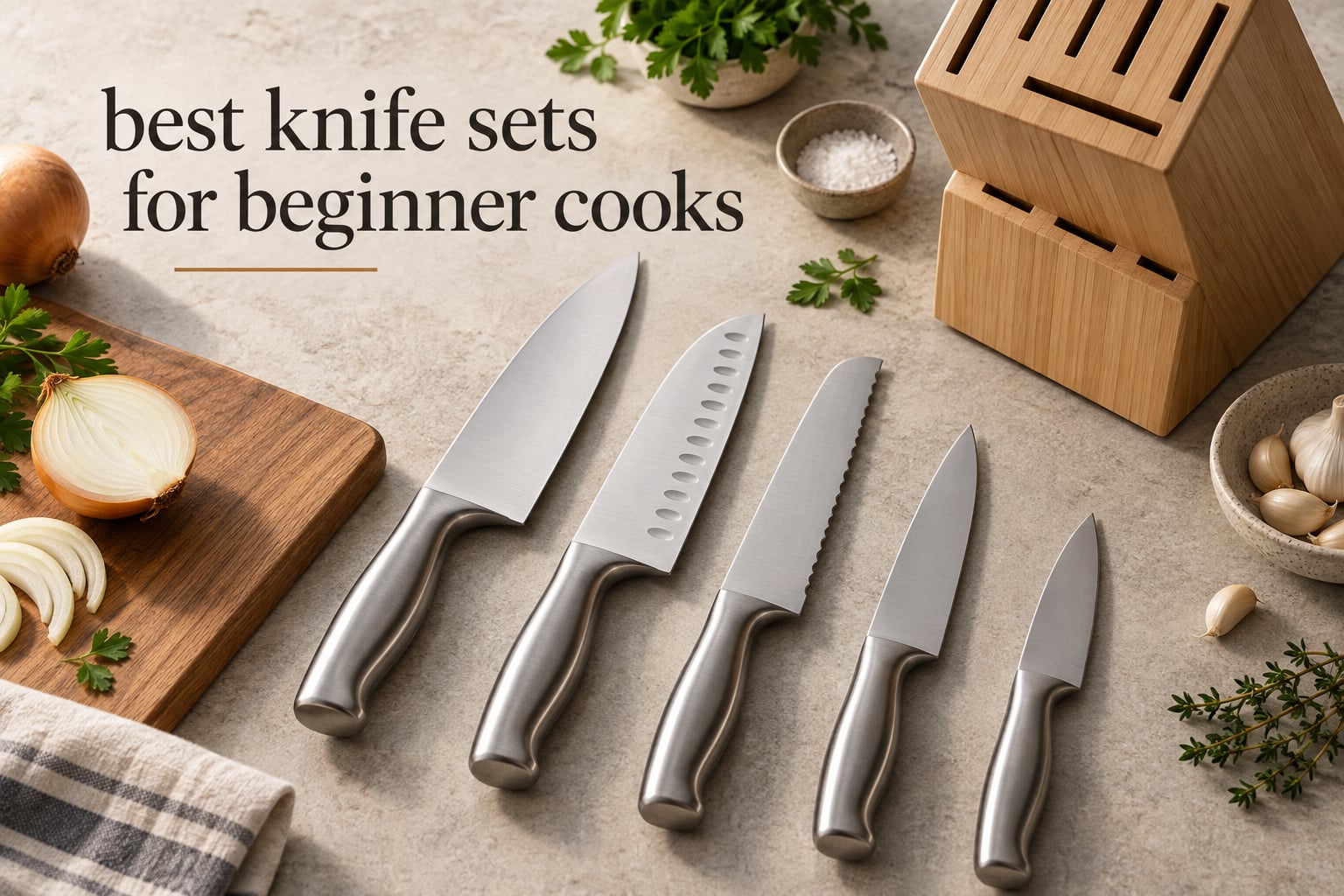 best knife sets for beginner cooks