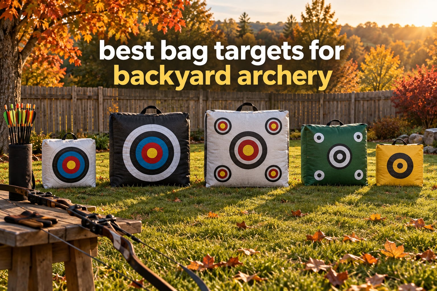 best bag targets for backyard archery
