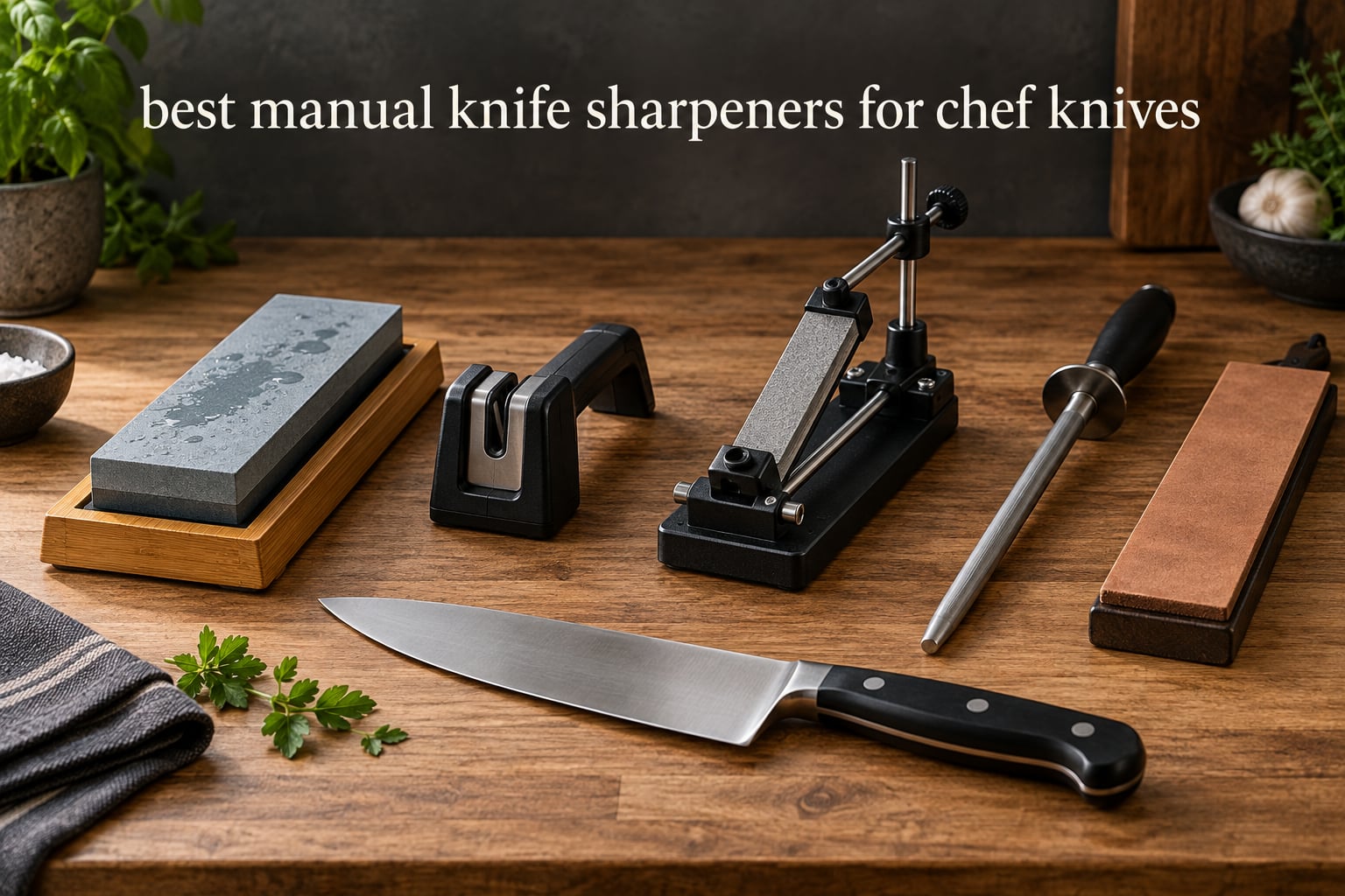 best manual knife sharpeners for chef knives