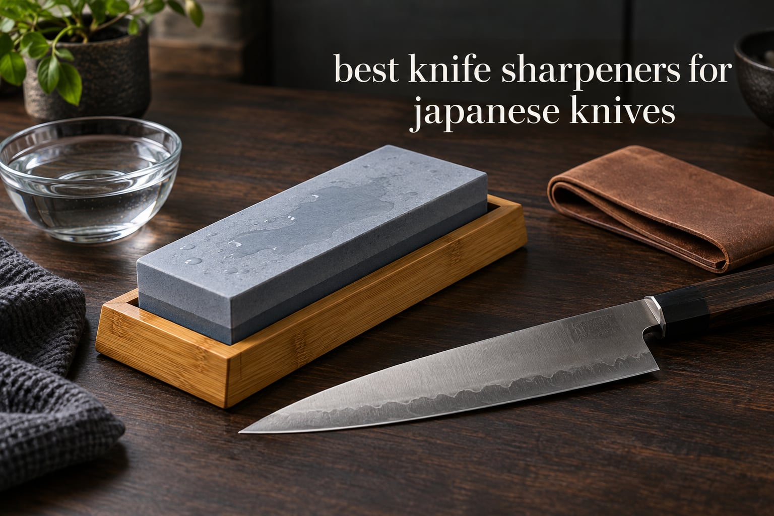 best knife sharpeners for japanese knives