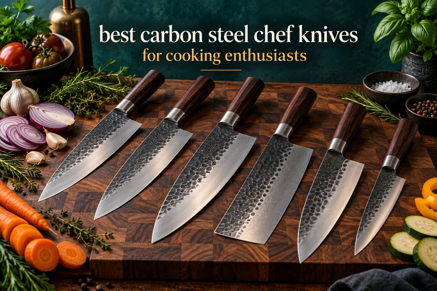 best carbon steel chef knives for cooking enthusiasts