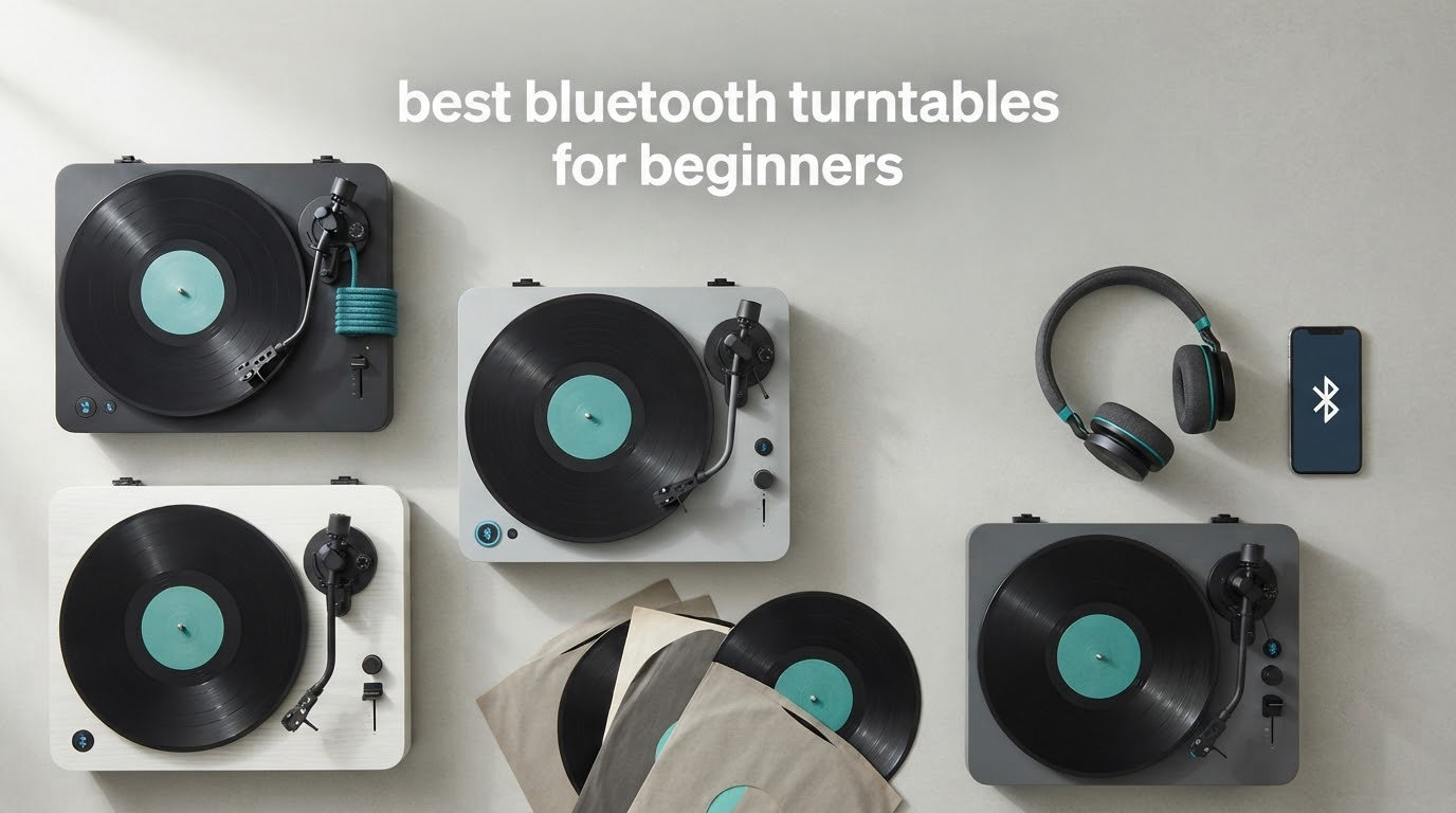 best bluetooth turntables for beginners